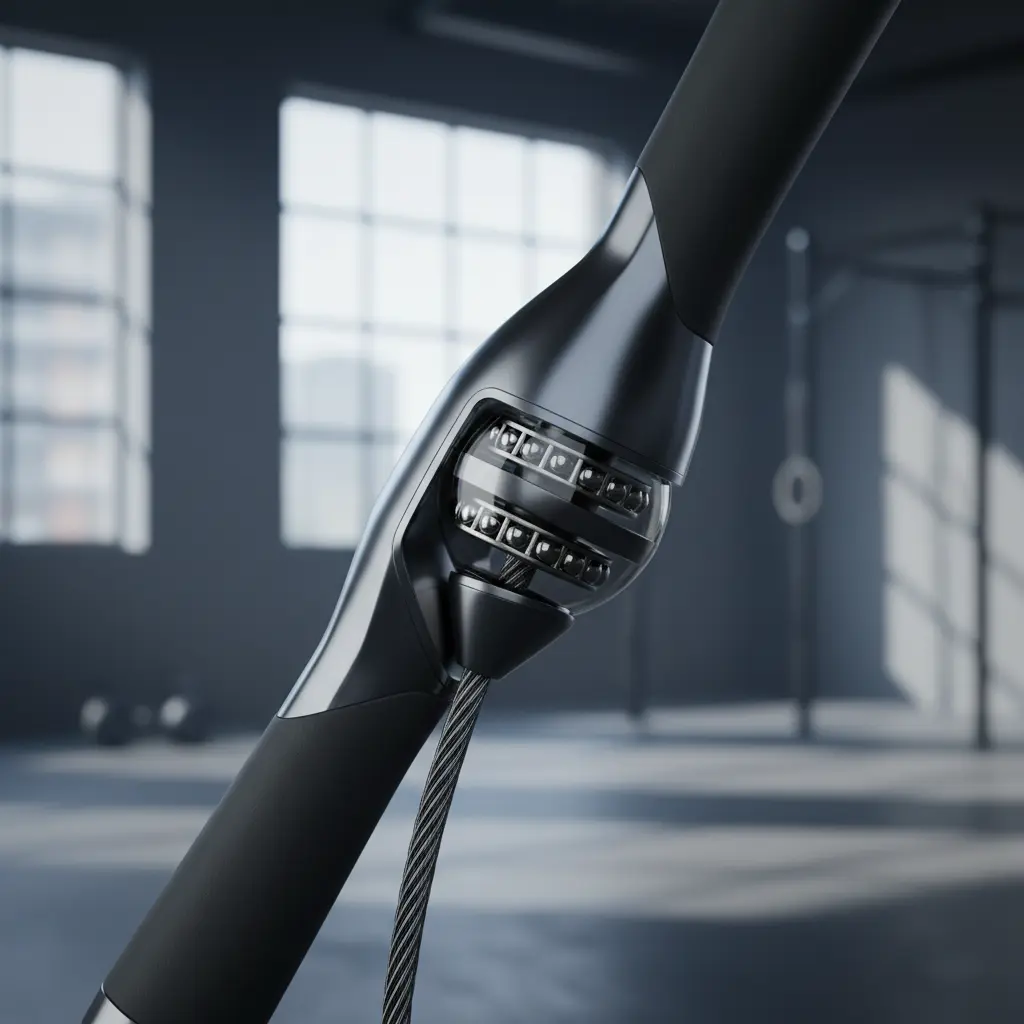 New jump rope bearing mechanism